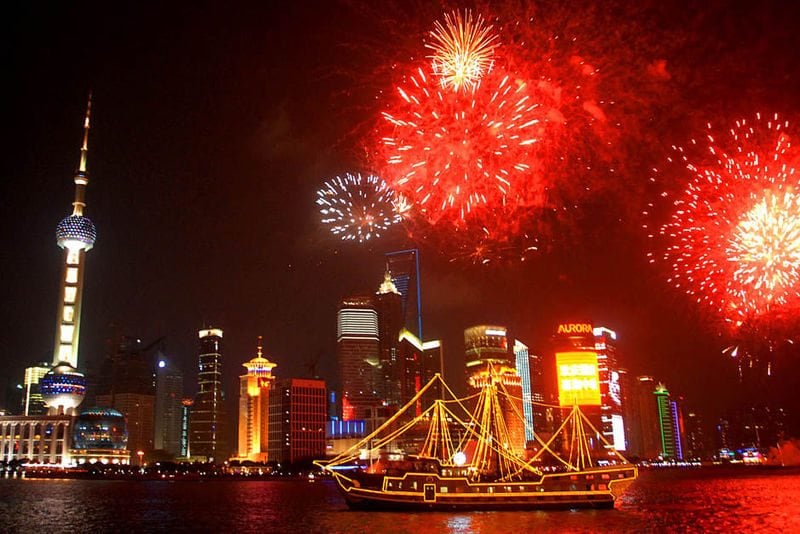 fiery festivities in china
