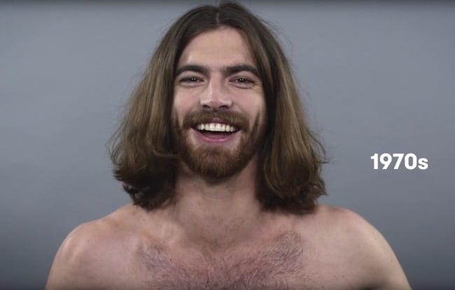 That's the standards of male the beauty has changed in the last 100 years manbeauty7