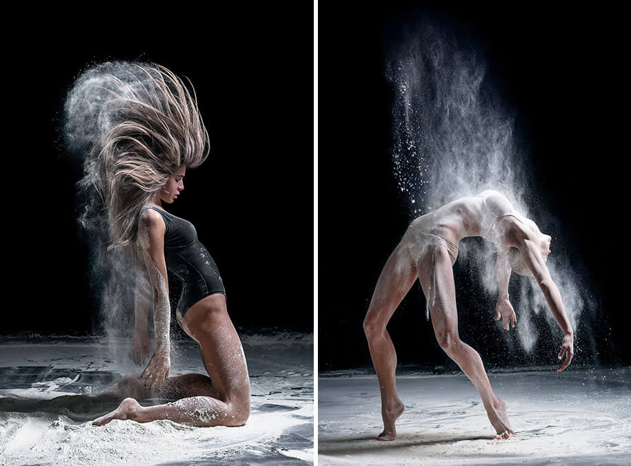 Dancers Frozen In Flour By Alexander Yakovlev Freeyork 