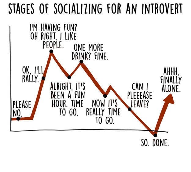 Quircky Charts Show What Being an Introvert Is All About introvert-graphs-freeyork-7