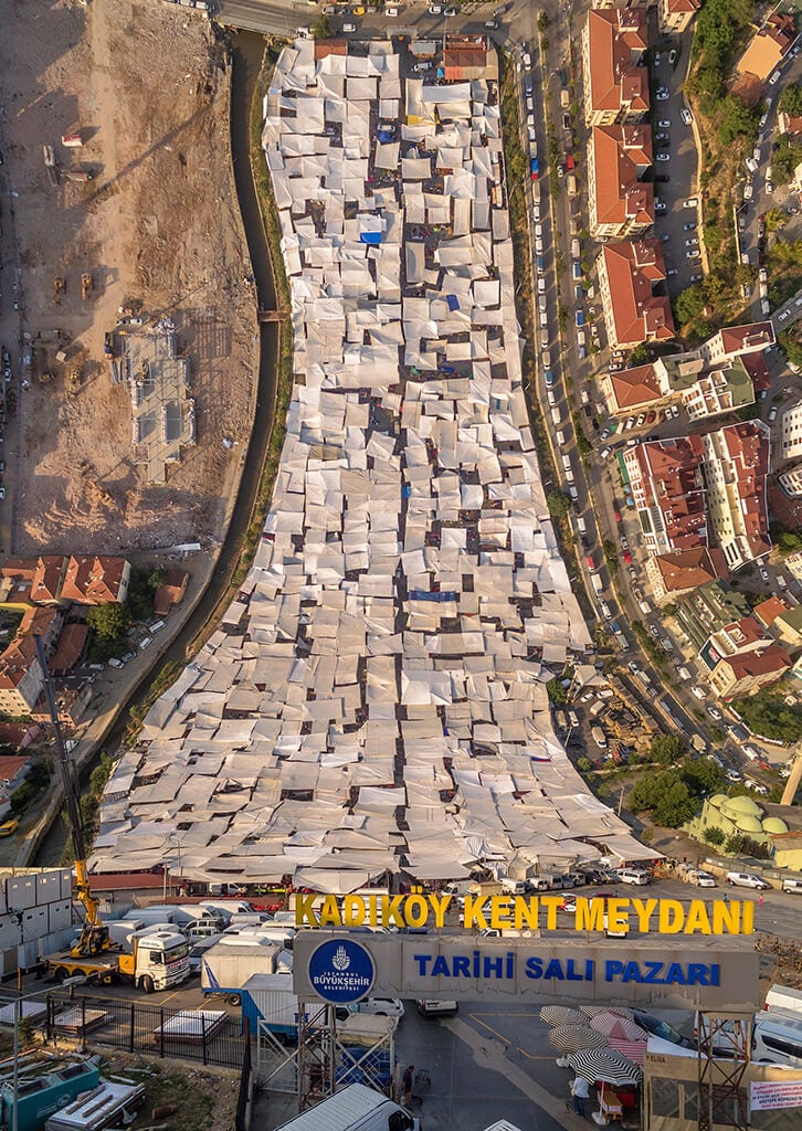 Turkish Artist Turns Istanbul Upside Down to Form Warped Cityscapes cityscapes-aydin-buyuktas-fy-3