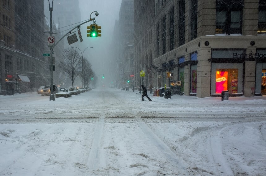 Snowmageddon: Michele Palazzo Captures New York City After Record ...