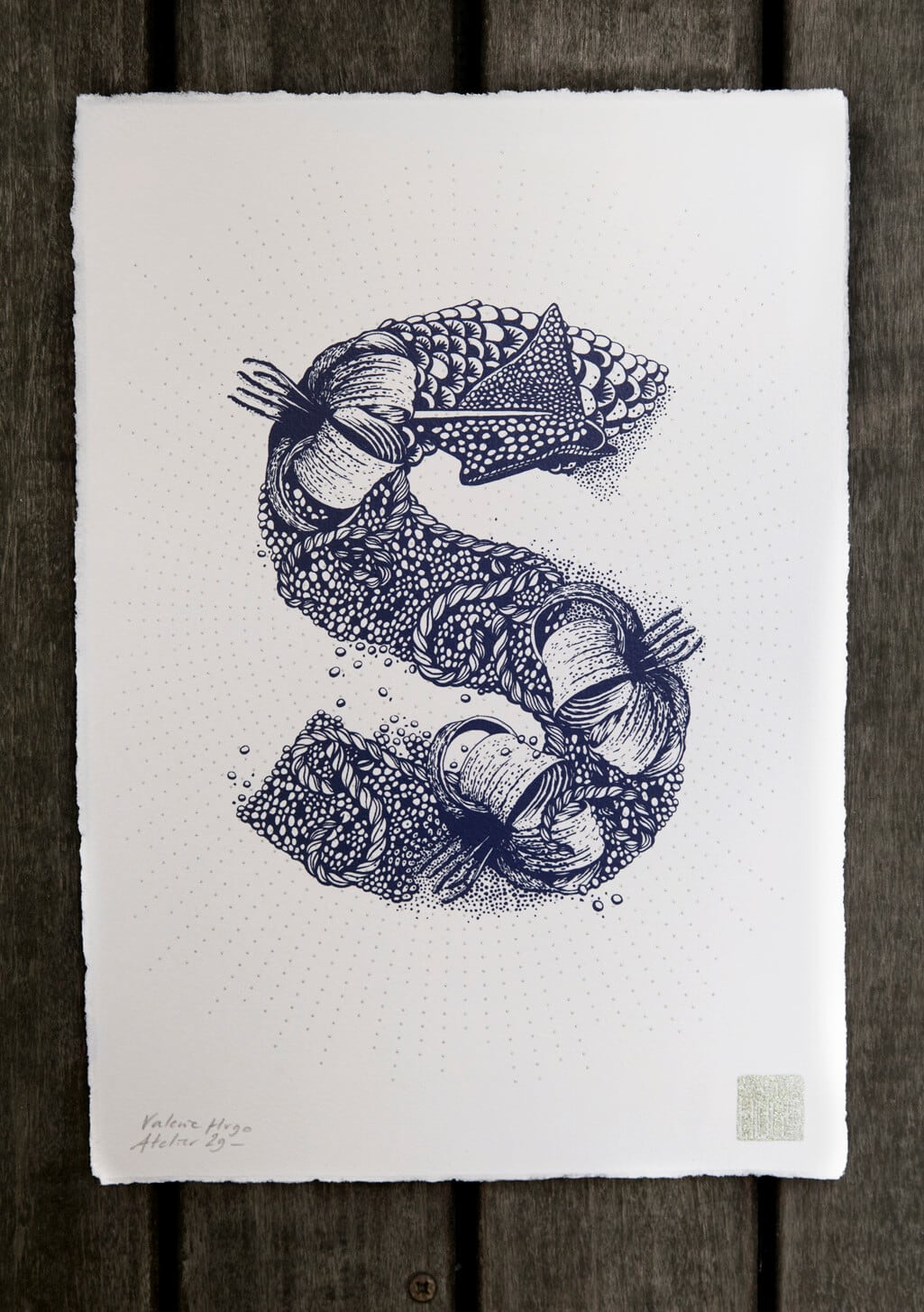 Nature Inspired Typography by Valérie Hugo typography-valerie-hugo-fy-10