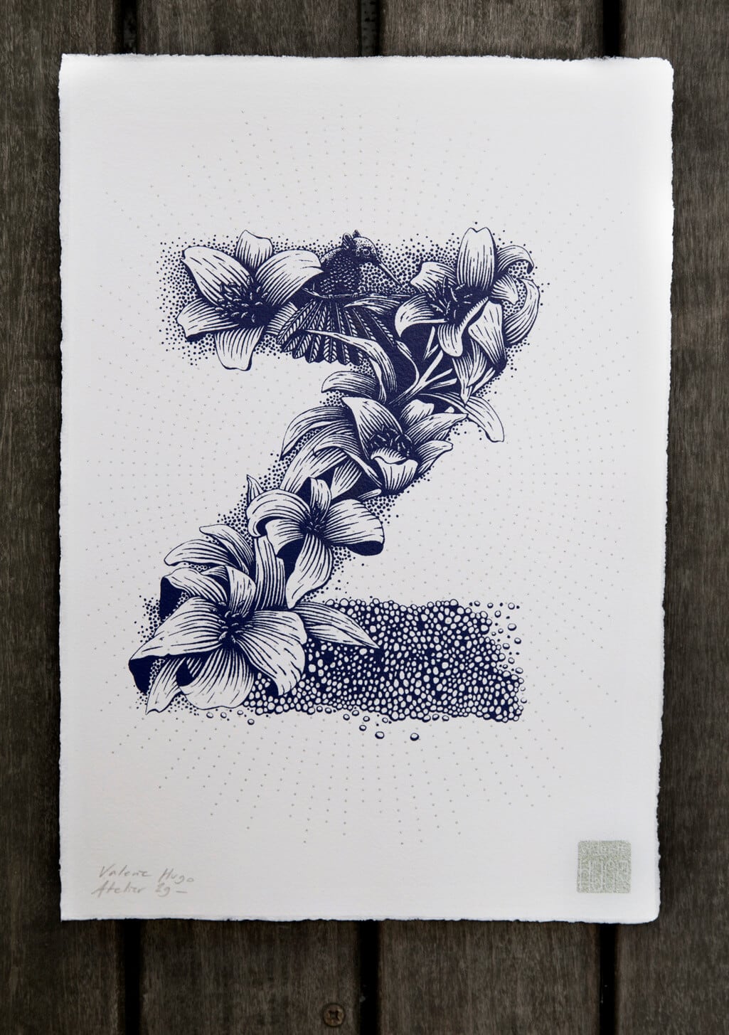 Nature Inspired Typography by Valérie Hugo typography-valerie-hugo-fy-13