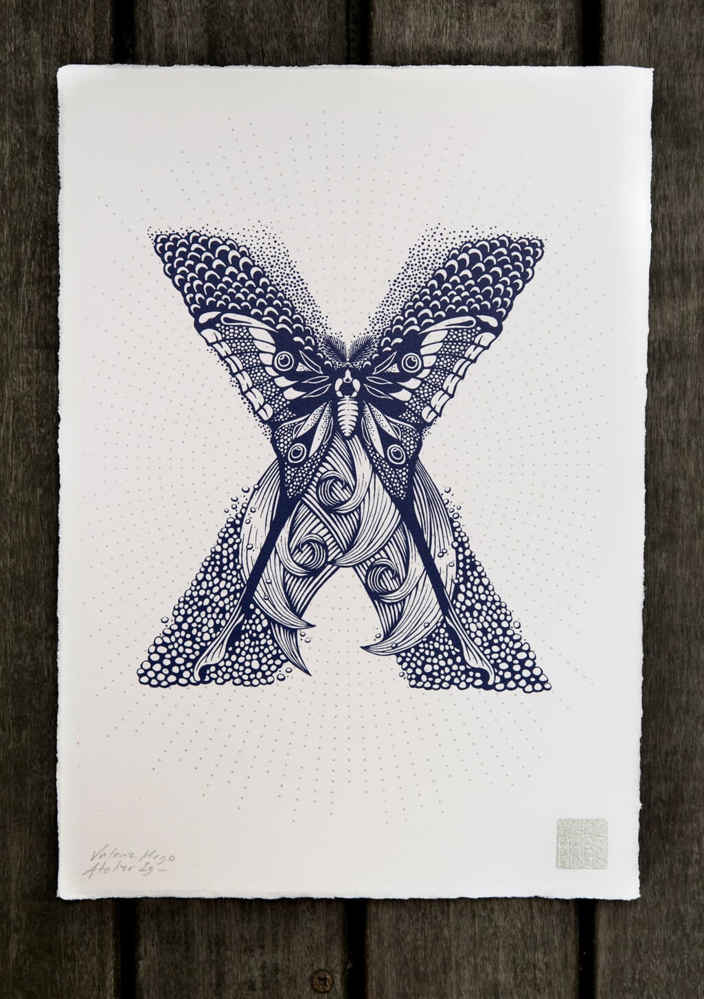 Nature Inspired Typography by Valérie Hugo typography-valerie-hugo-fy-15