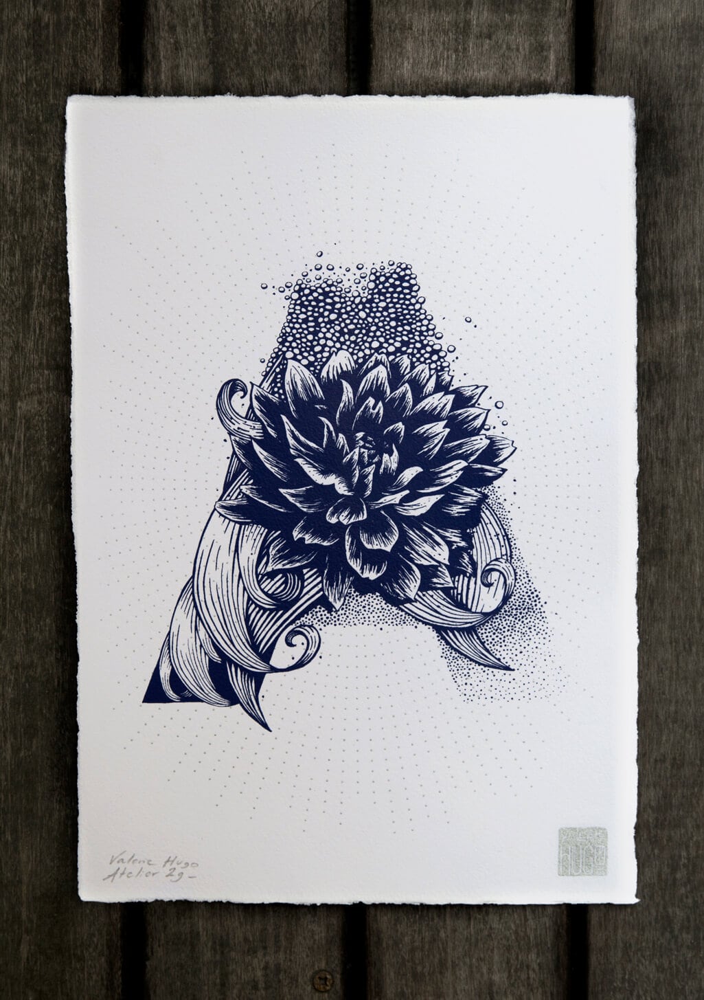 Nature Inspired Typography by Valérie Hugo typography-valerie-hugo-fy-17