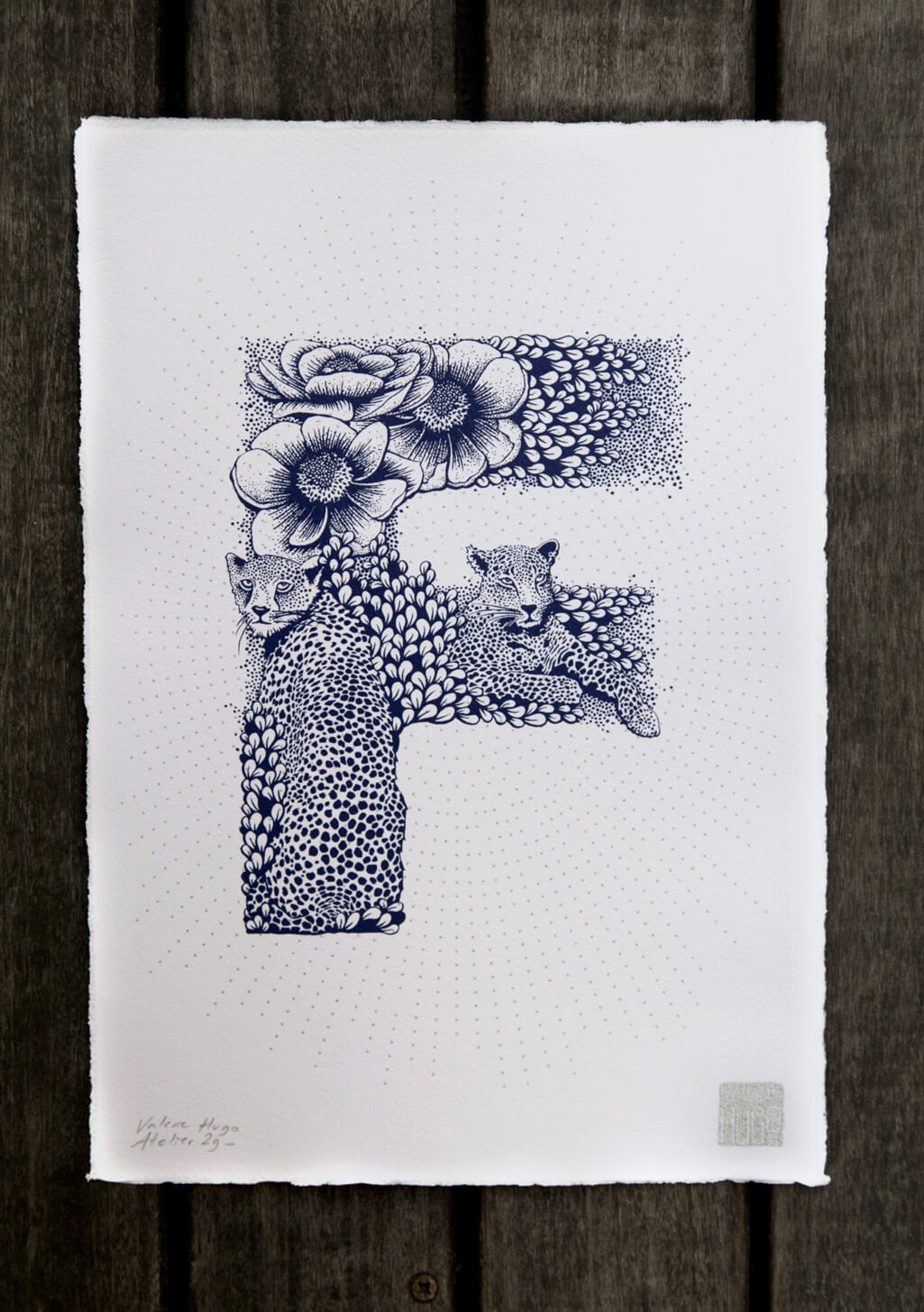 Nature Inspired Typography by Valérie Hugo typography-valerie-hugo-fy-6