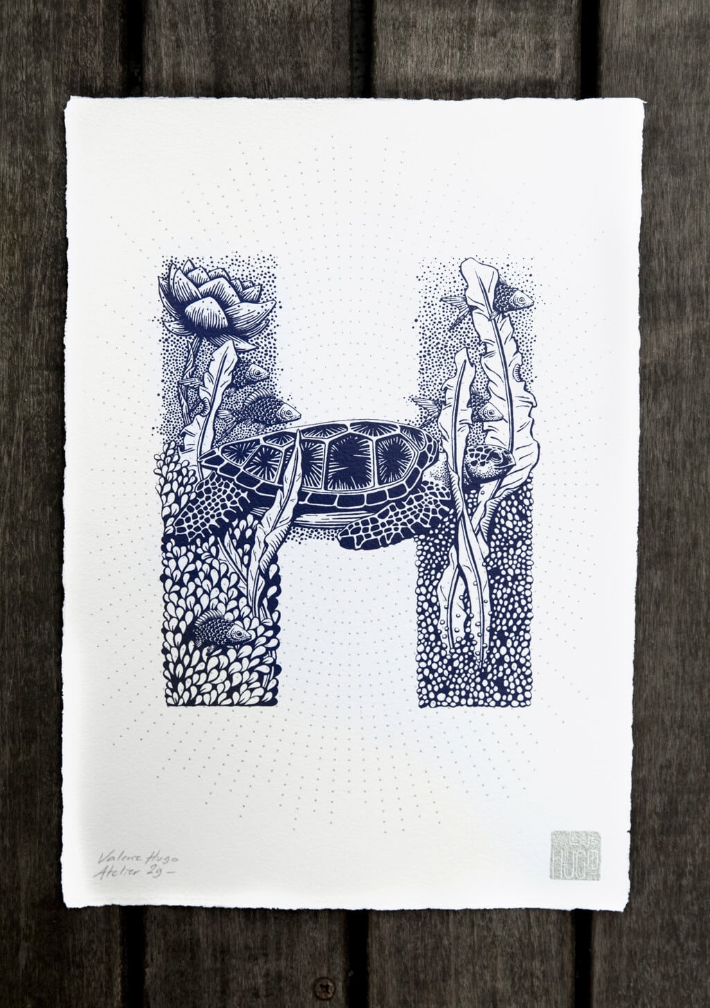 Nature Inspired Typography by Valérie Hugo typography-valerie-hugo-fy-7