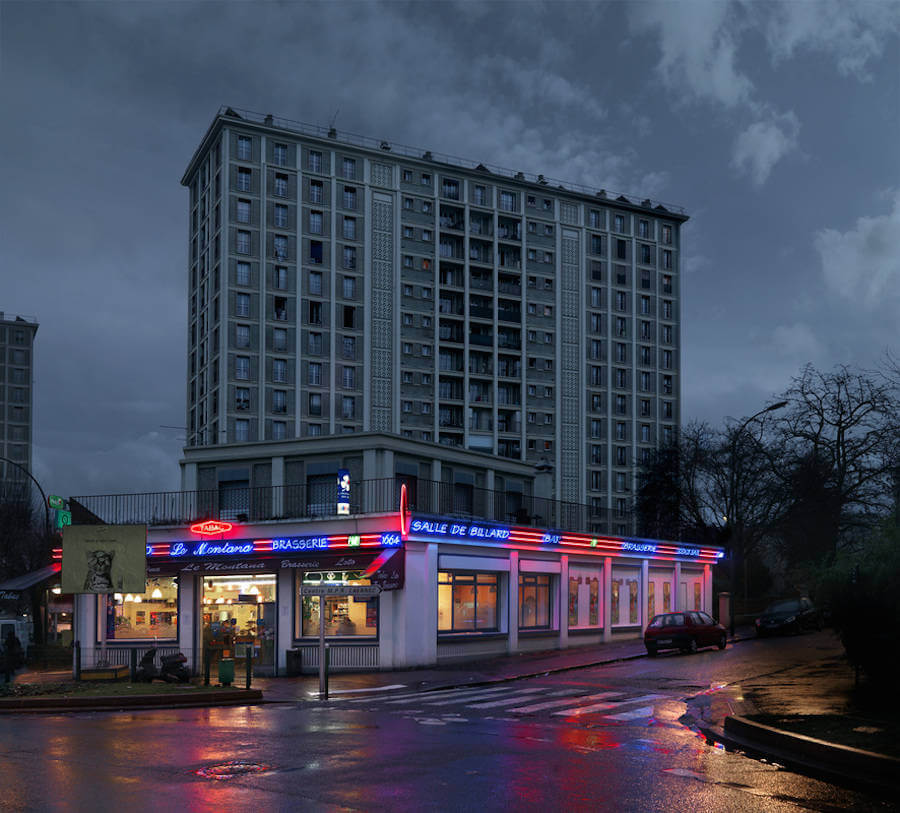 Cinematic Night Photos Lost Parisian Cafés by Blaise Arnold red-lights-blaise-arnold-fy-5