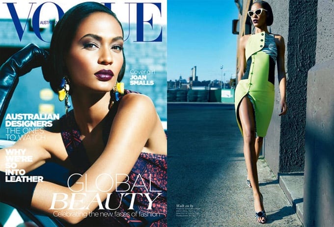 Joan Smalls Covers Vogue Australia | FREEYORK