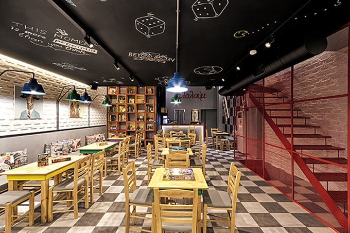 Cafe "Alaloum Board Game" in Athens