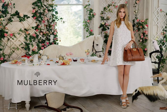 Cara Delevingne Mulberry SS14 01