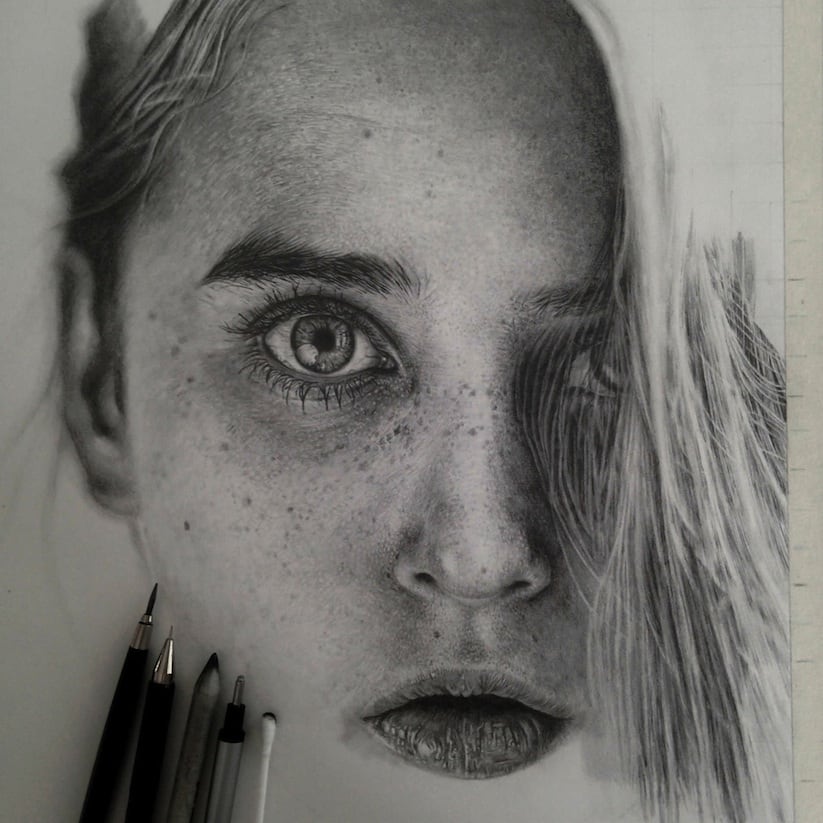 Hyperrealistic Pencil Drawings By Monica Lee | FREEYORK