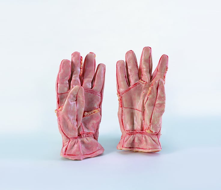 cao hui gutsy flesh sculpture designboom 01