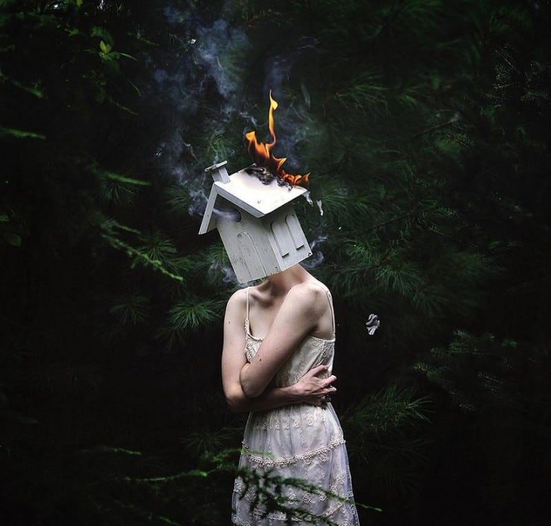 Stunning Surreal Self Portraits By Rachel Baran Freeyork