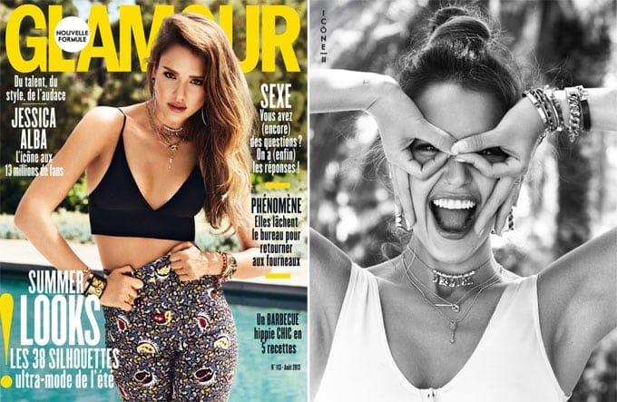 Jessica Alba for Glamour France