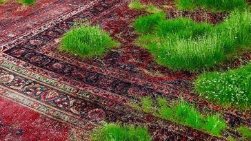 patchwork of persian rugs 9