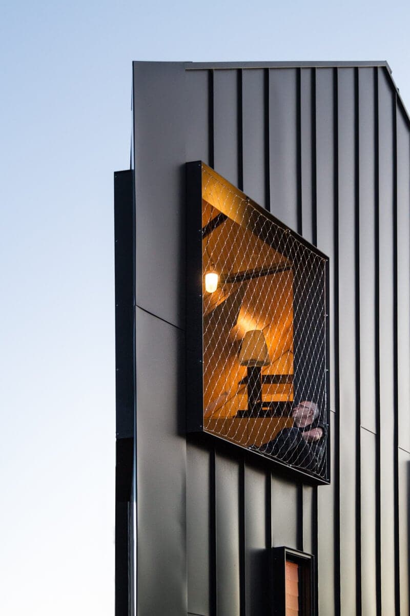 Triangular Modern Family Home Alternatively to Victorian Weatherboard Cottage Acute house 4