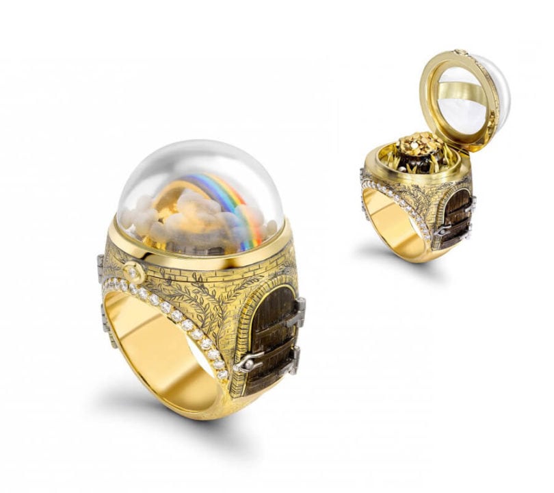 Incredible Rings With Mysterious Fairytale Worlds By Theo Fennell ...