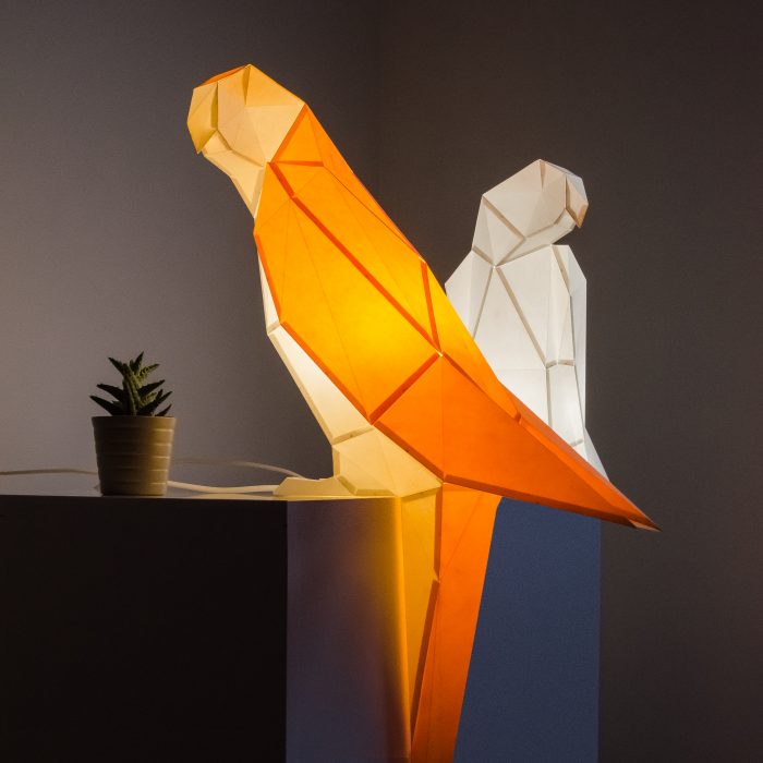 DIY Paper Animal Lamps Turn Your Usual Room Into A Wilderness | FREEYORK