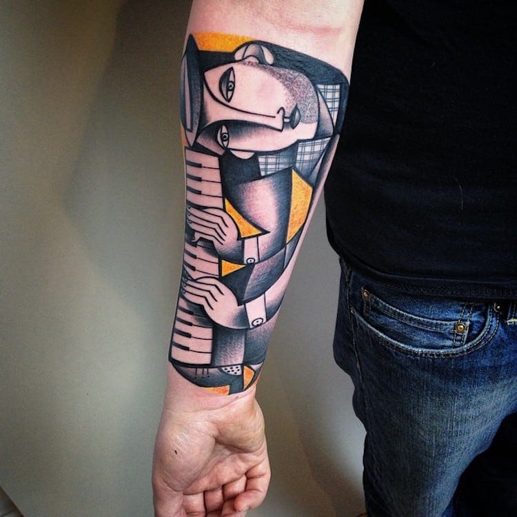 29 Tattoos Inspired by Famous Masterpieces