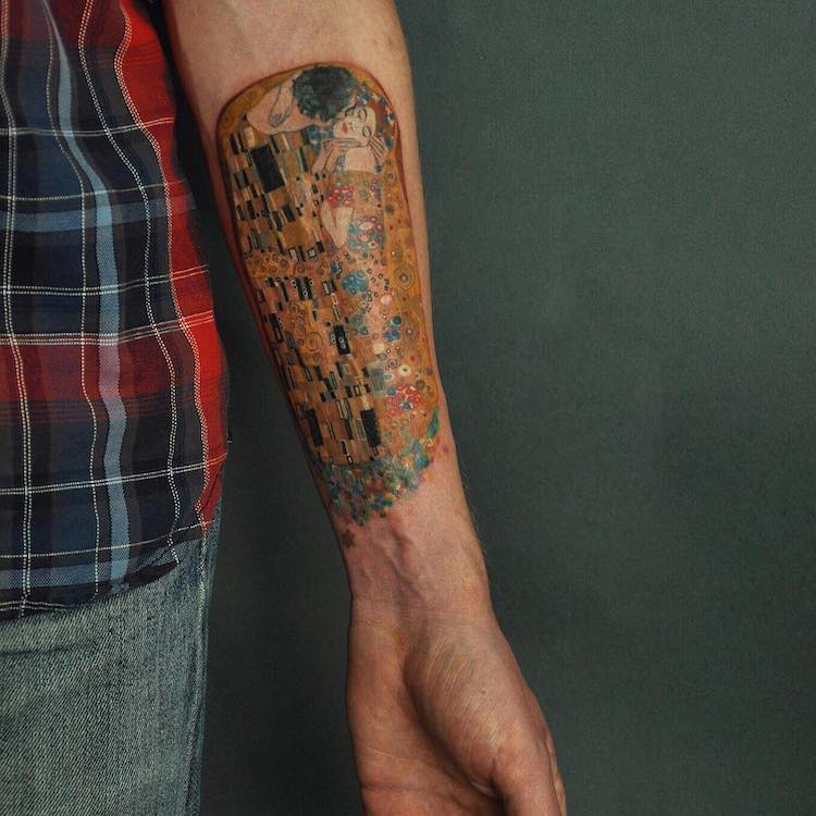 29 Tattoos Inspired by Famous Masterpieces
