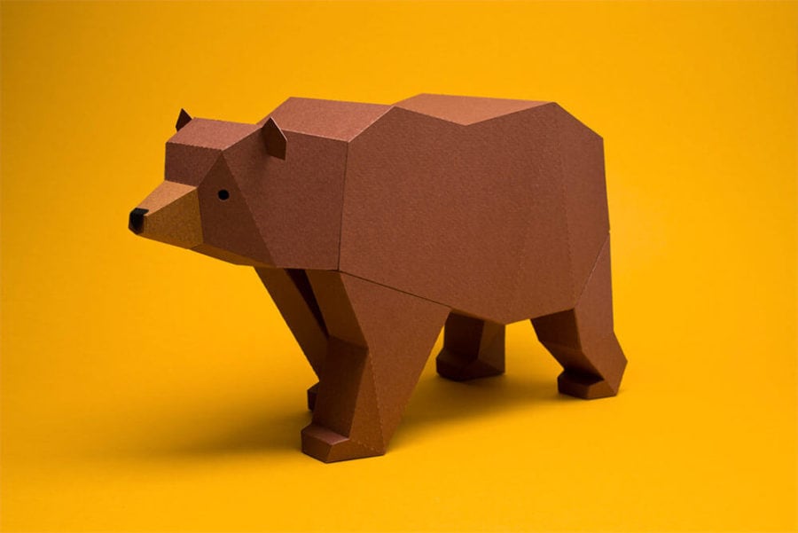 Amazing Geometric Paper Creatures By Estudio Guardabosques | FREEYORK