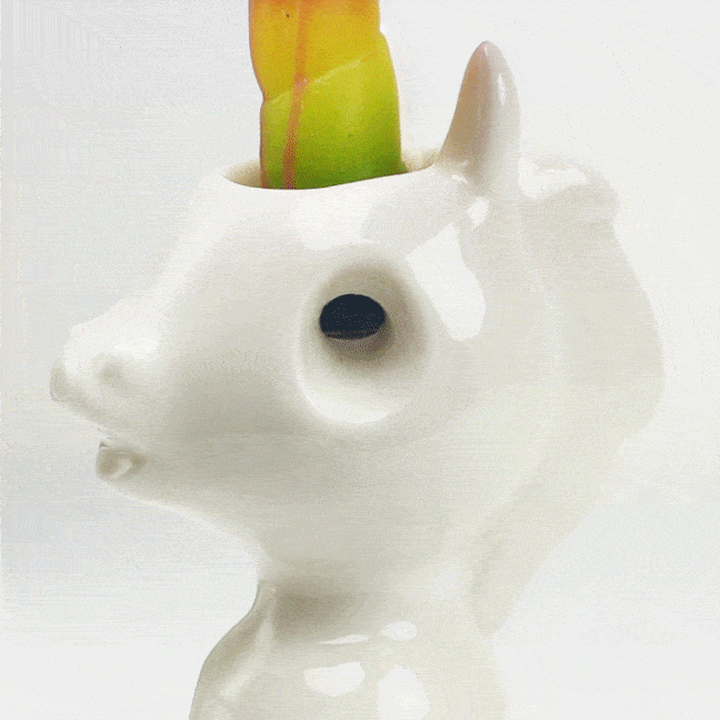 unicorn tears rainbow candle 3