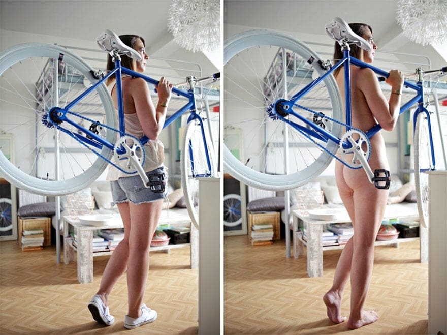 people doing everyday things with and without clothes sophia vogel 1