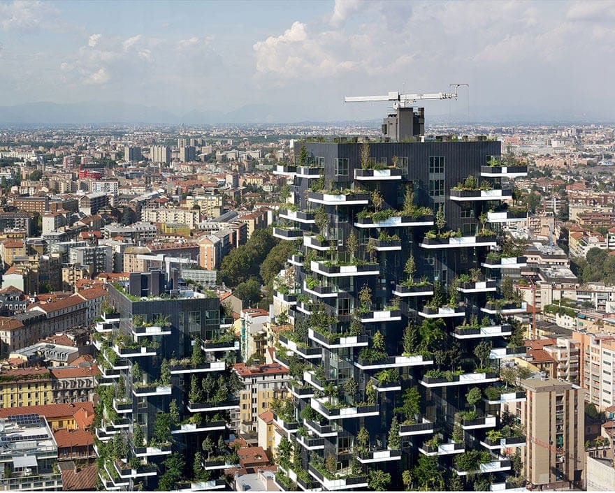 China’s First Vertical Forest will be Covered in Over 3,000 Plants