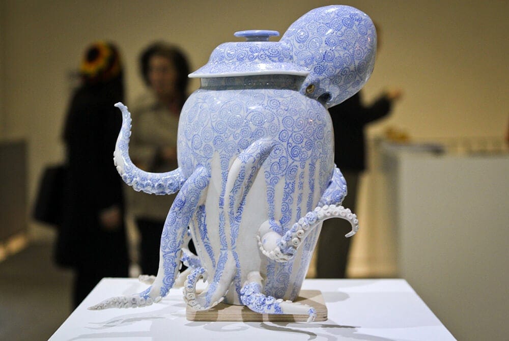 octopi ceramic vessels keiko masumoto fy 4