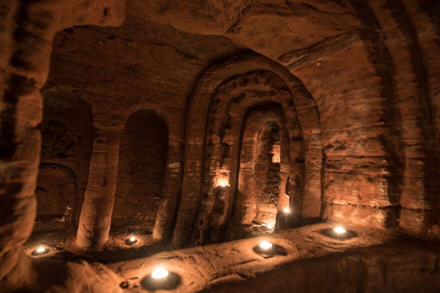 rabbit hole secret knights templar caynton caves network 7