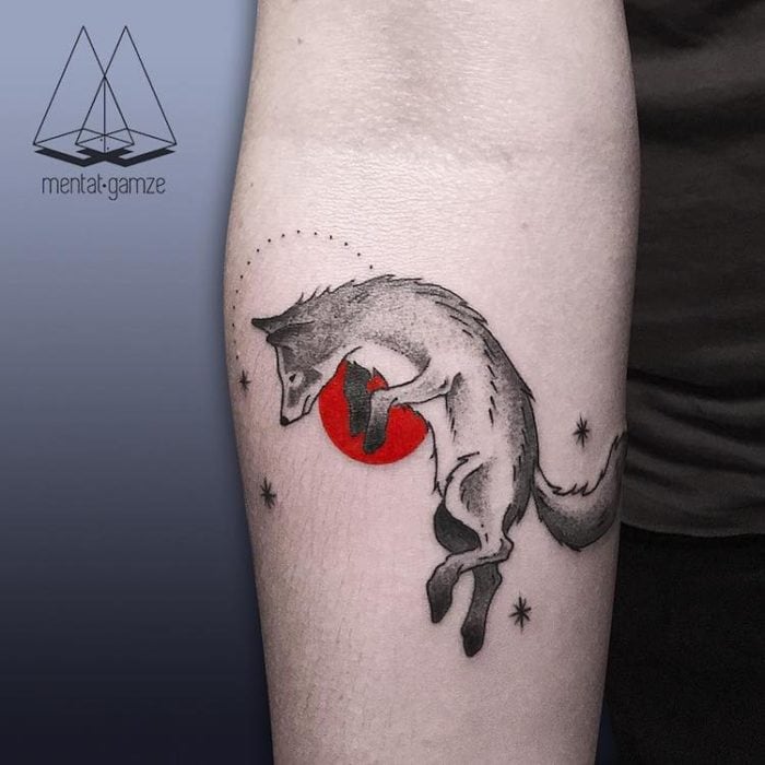 Artist Places A Single Red Dot In Every Tattoo To Signify Hope And ...