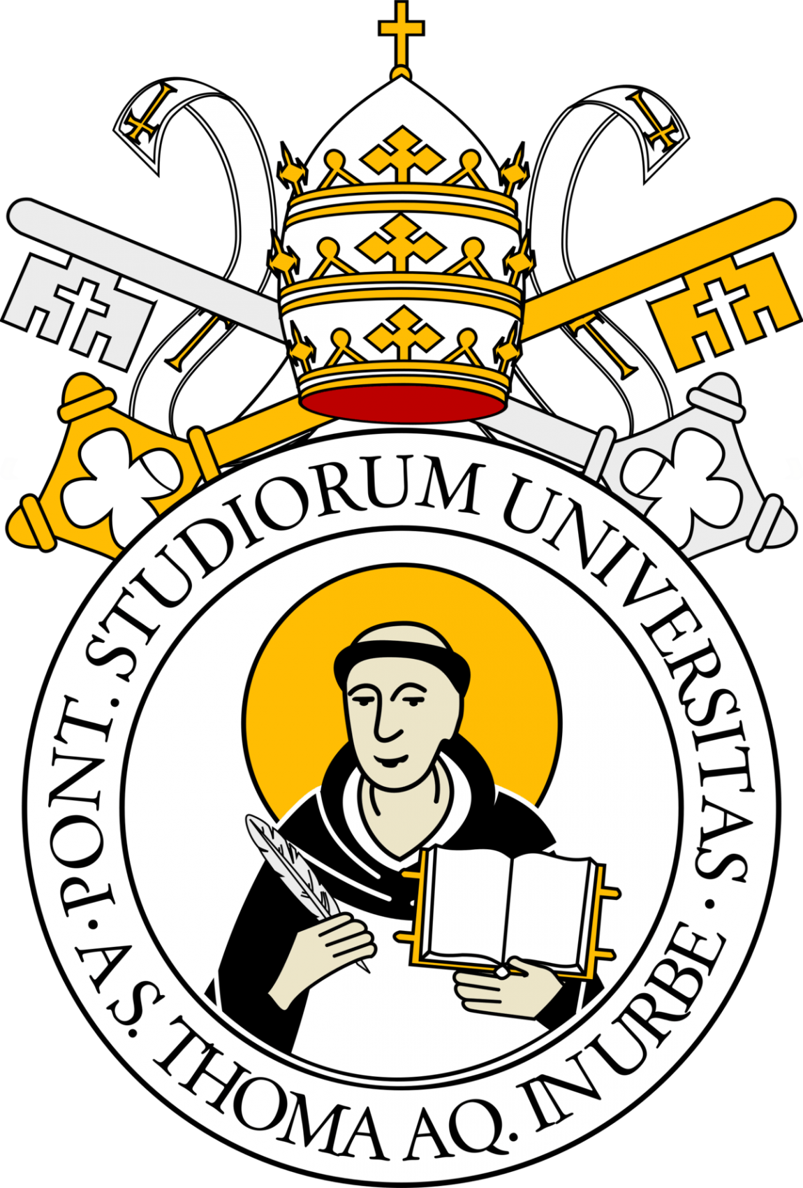 2000px Seal of the Pontifical University of Saint Thomas Aquinas.svg