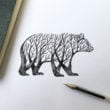 Alfred Basha's Pen & Ink Sketches Of Trees Growing Into Animals | FREEYORK