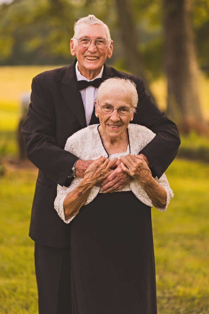 Elderly Couple With Dementia Celebrate 65th Anniversary With Loveable ...