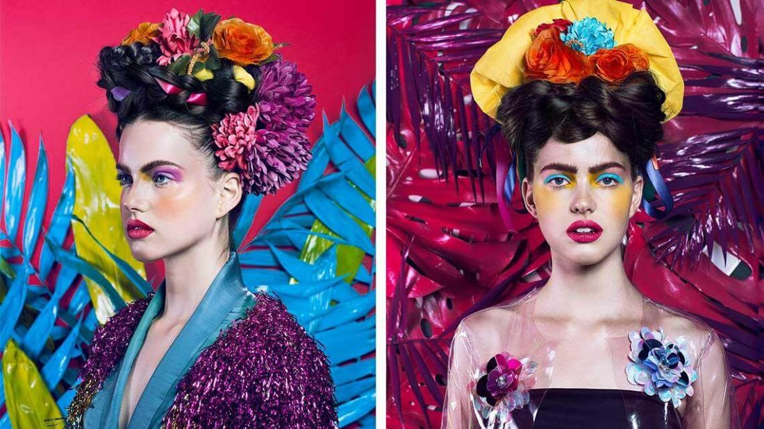 Photographer Reimaged Frida Kahlo As A Modern Fashion Icon In Vibrant   Frida Kahlo Modern Fashion Icon Fy 7 1100x619 