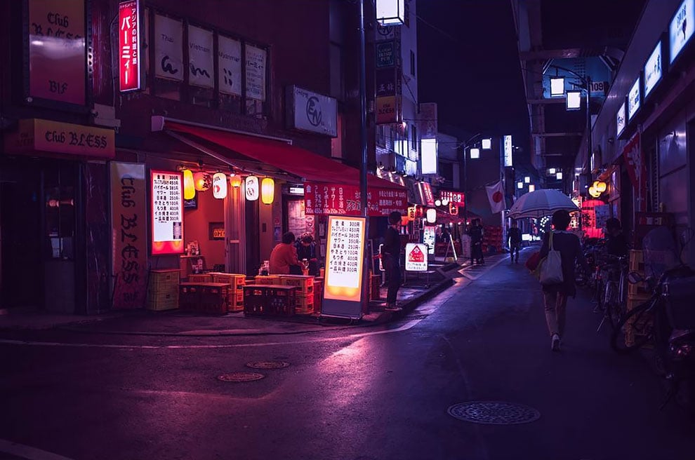 Photographer Matthieu Bühler Captures The Streets Of Tokyo At Night ...