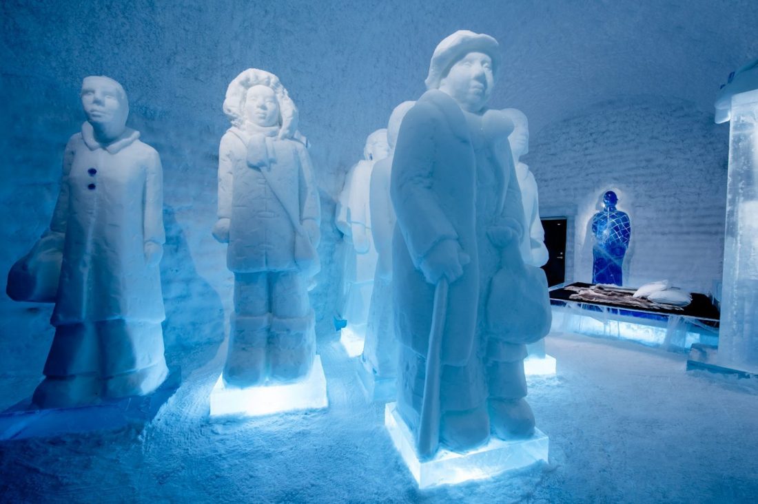Sweden's ICEHOTEL Invited 36 Artists from 17 Countries to Design Its Icy Interior