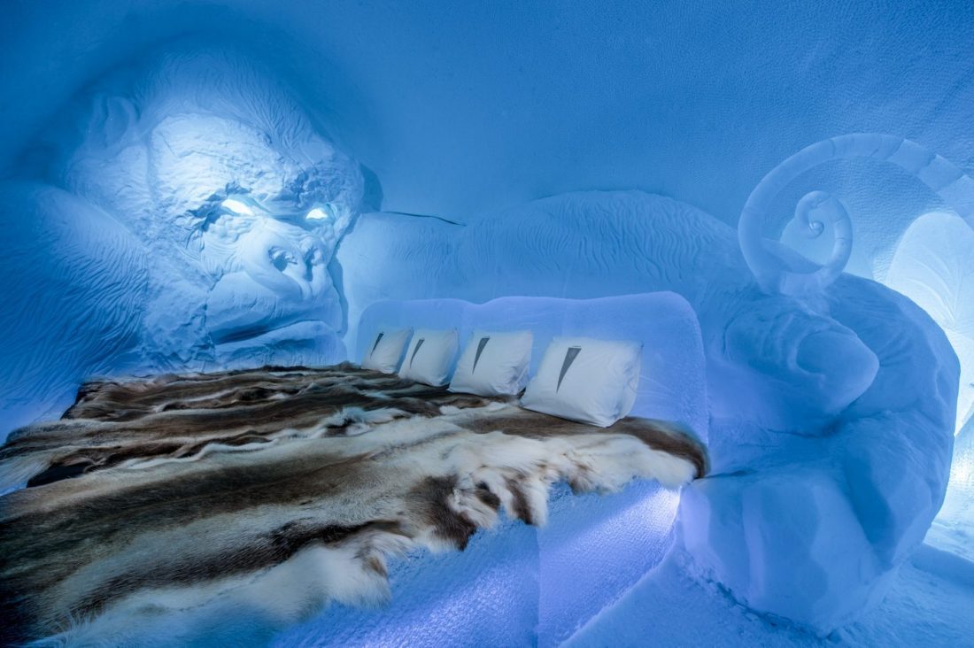 Sweden's ICEHOTEL Invited 36 Artists from 17 Countries to Design Its Icy Interior