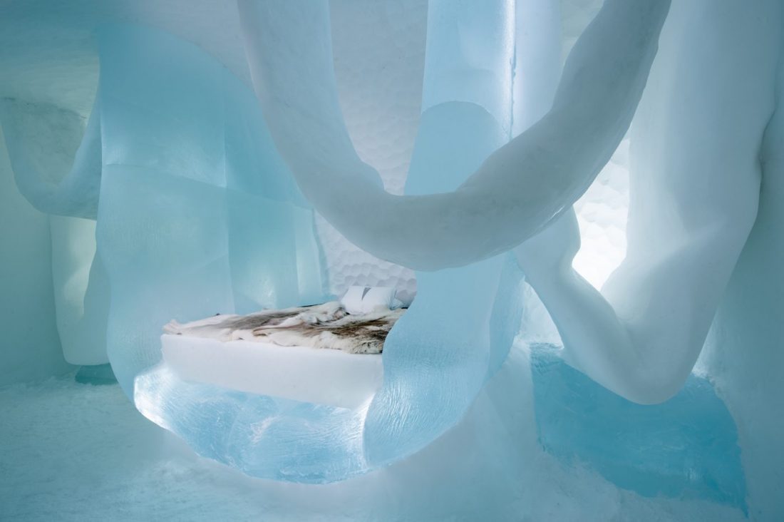Sweden's ICEHOTEL Invited 36 Artists from 17 Countries to Design Its Icy Interior