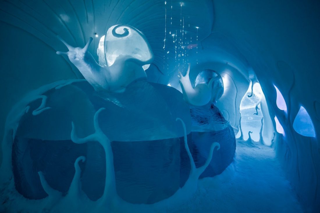 Sweden's ICEHOTEL Invited 36 Artists from 17 Countries to Design Its Icy Interior