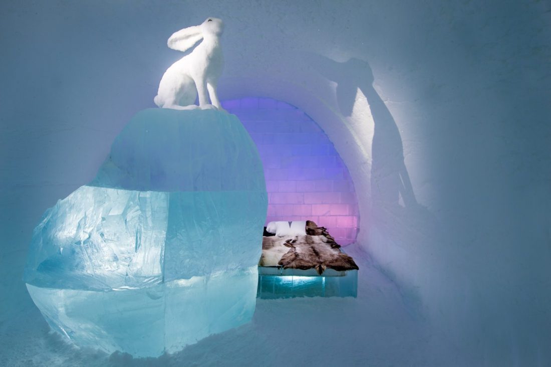 Sweden's ICEHOTEL Invited 36 Artists from 17 Countries to Design Its Icy Interior