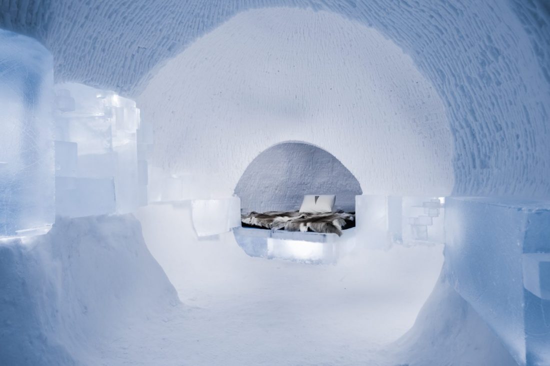 Sweden's ICEHOTEL Invited 36 Artists from 17 Countries to Design Its Icy Interior