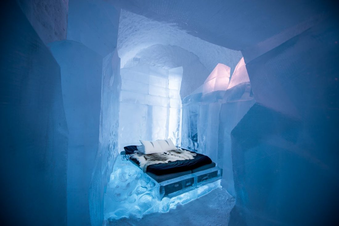 Sweden's ICEHOTEL Invited 36 Artists from 17 Countries to Design Its Icy Interior