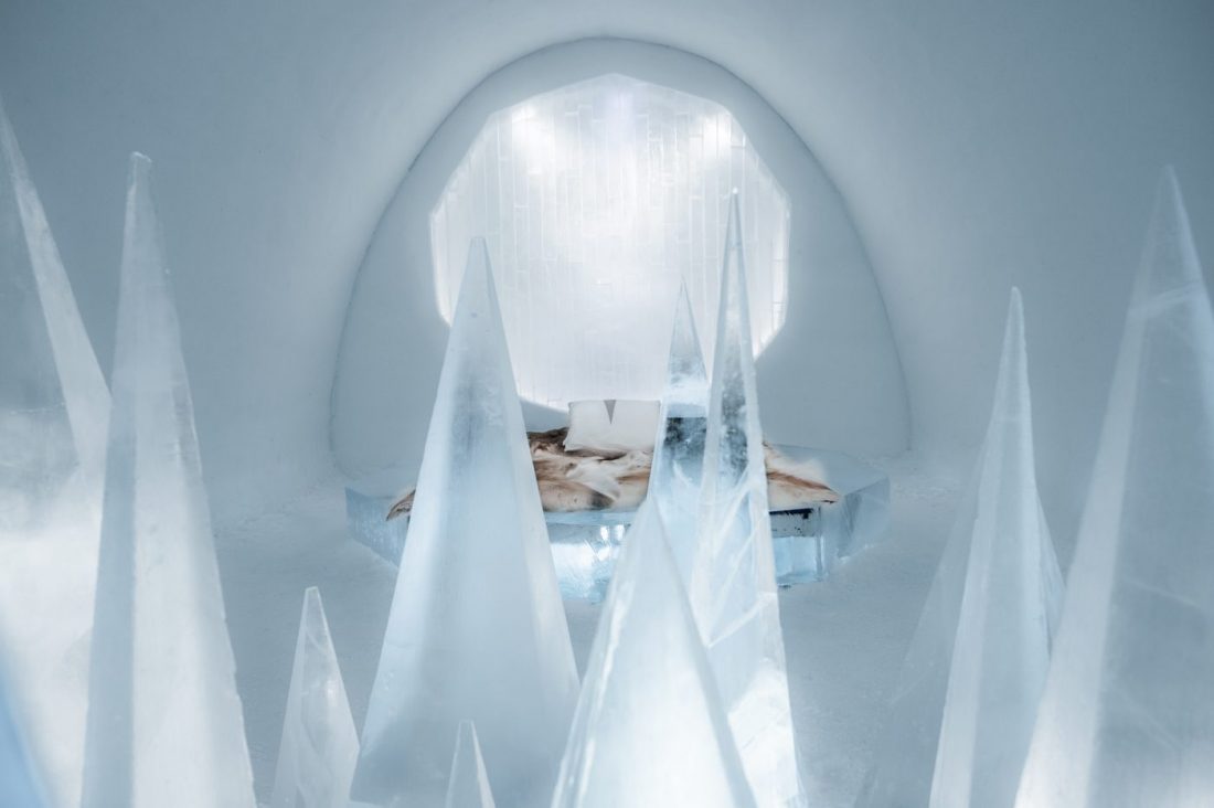 Sweden's ICEHOTEL Invited 36 Artists from 17 Countries to Design Its Icy Interior