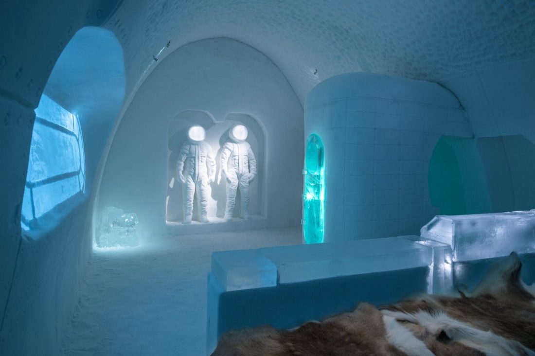 Sweden's ICEHOTEL Invited 36 Artists from 17 Countries to Design Its Icy Interior
