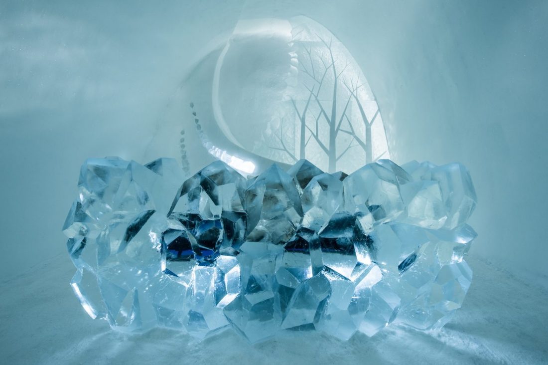 Sweden's ICEHOTEL Invited 36 Artists from 17 Countries to Design Its Icy Interior
