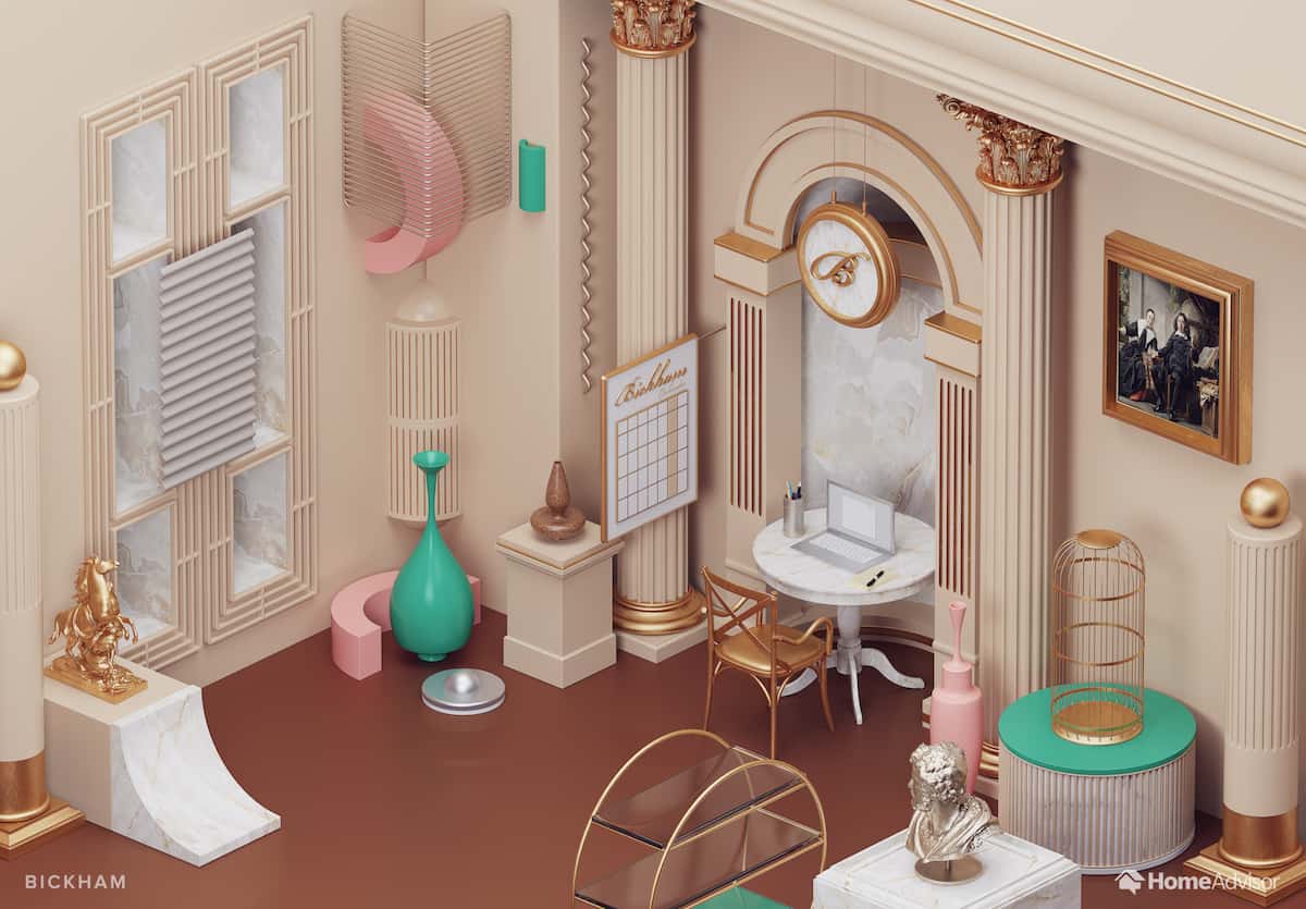 7 Home Office Designs Inspired By Classic Fonts
