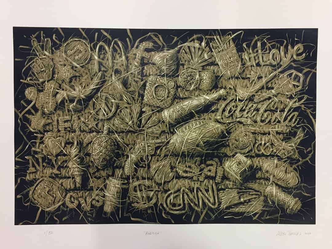 An Artist Shows The Connection Between Man And Nature Using His Weaving Style